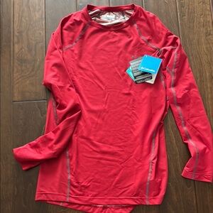 Columbia Vibrant Red Performance Shirt